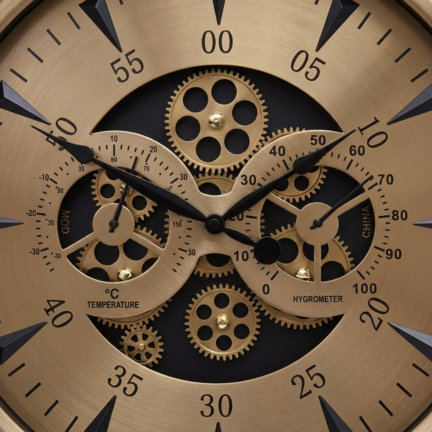Horloge industrielle originale