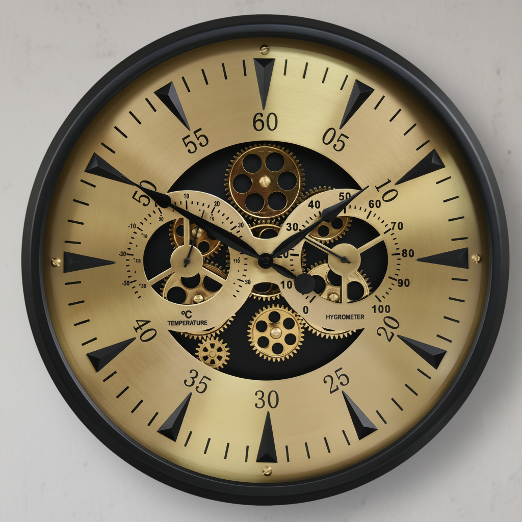Horloge industrielle originale
