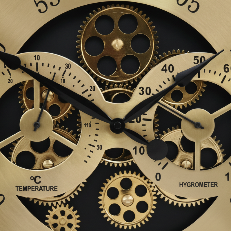 Horloge industrielle originale