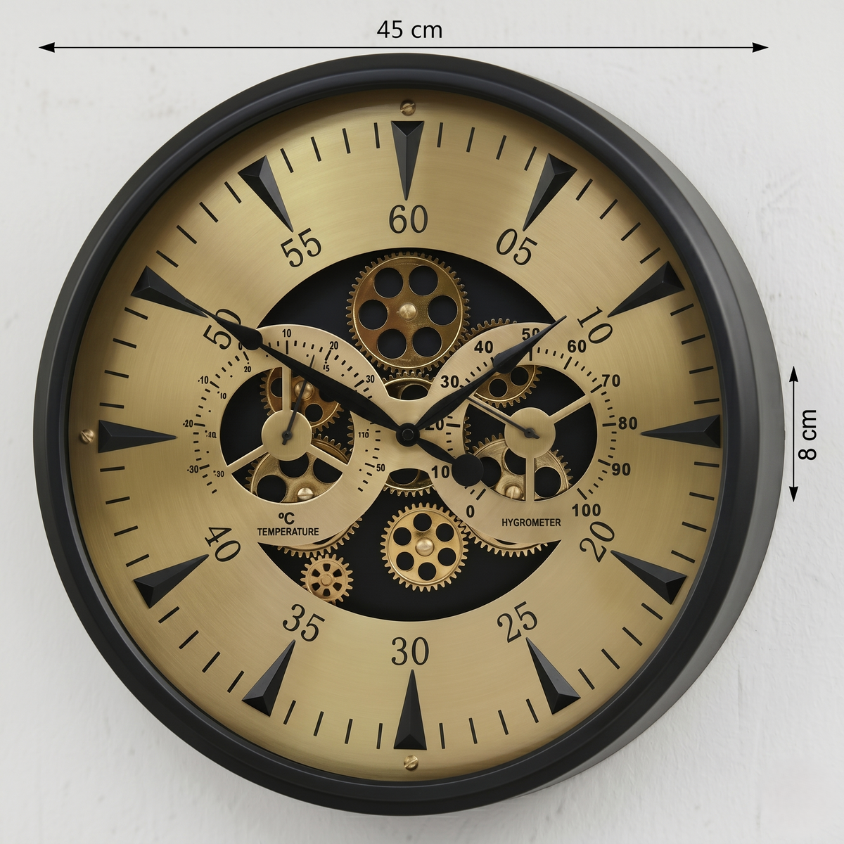 Horloge industrielle originale