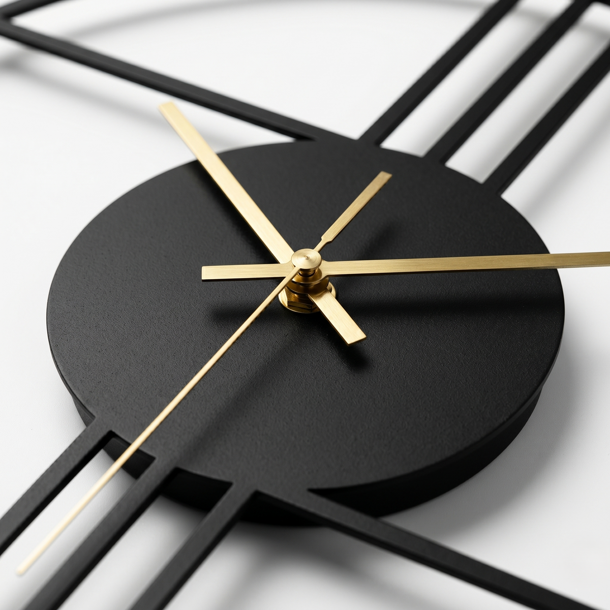 Horloge moderne industrielle silencieuse