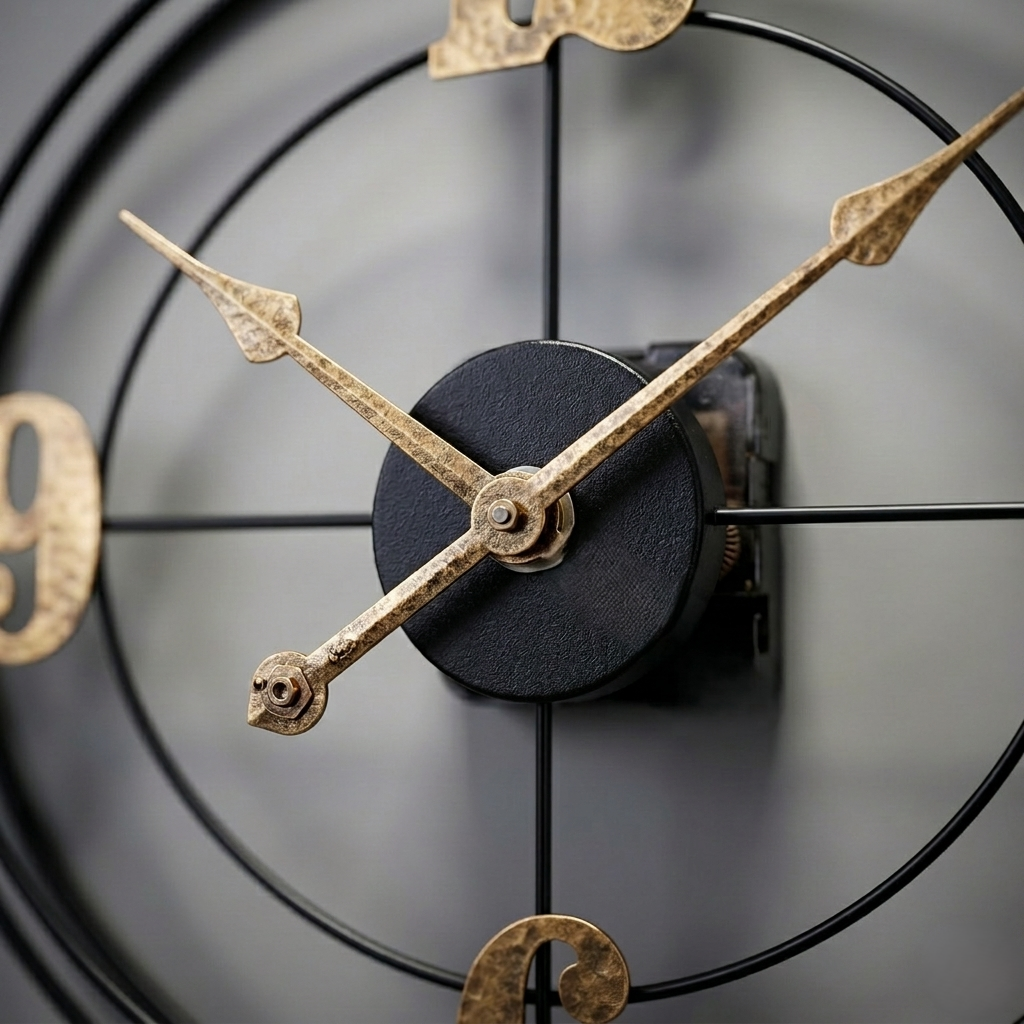 Horloge industrielle xxl
