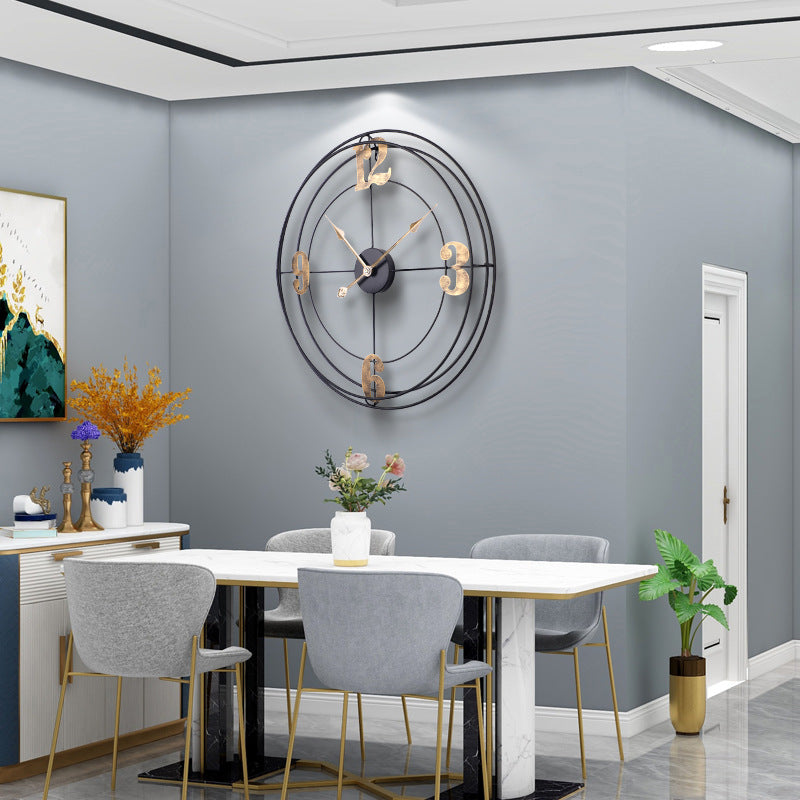 Horloge industrielle xxl