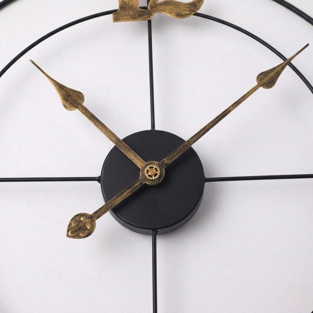 Horloge industrielle xxl