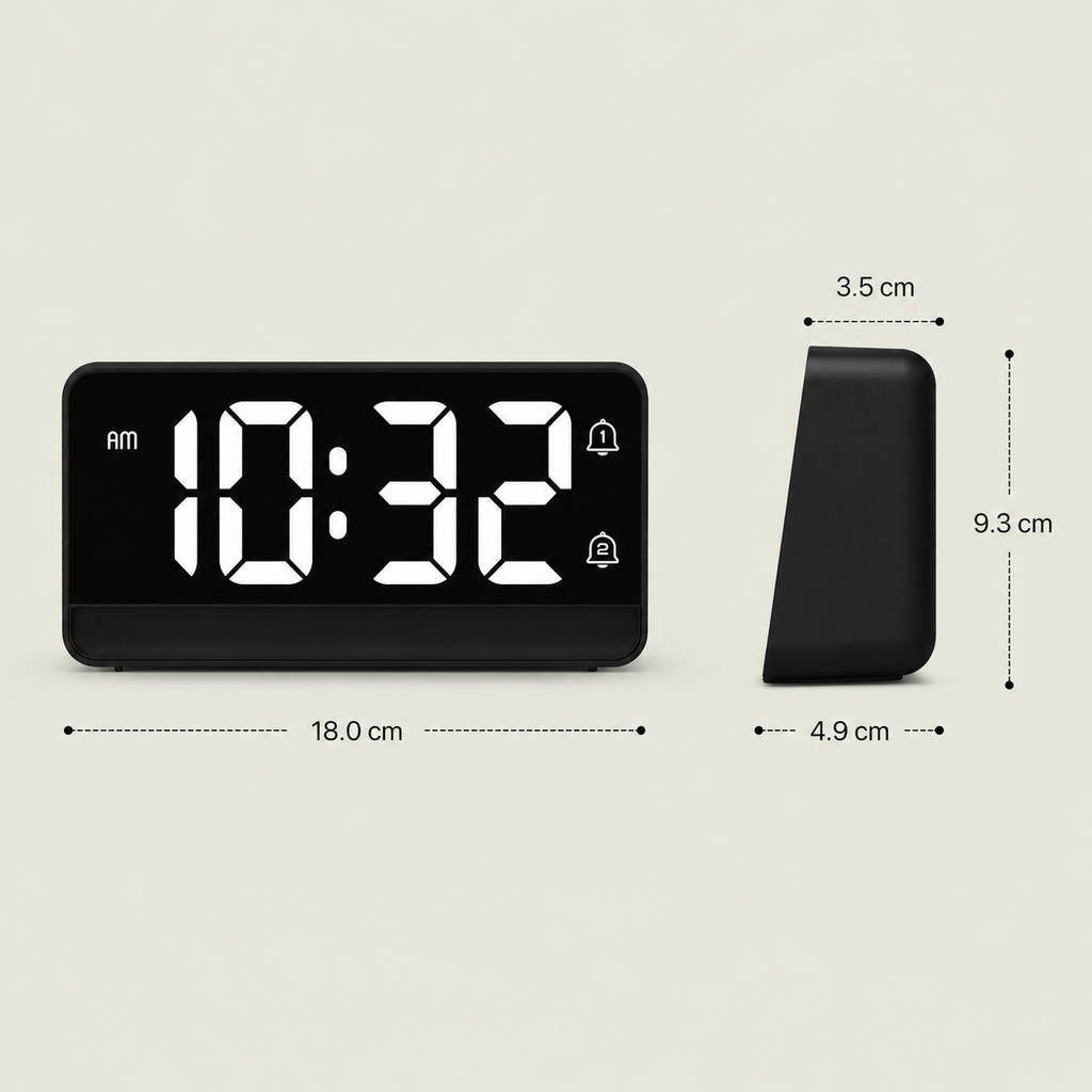 Horloge lumineuse à poser