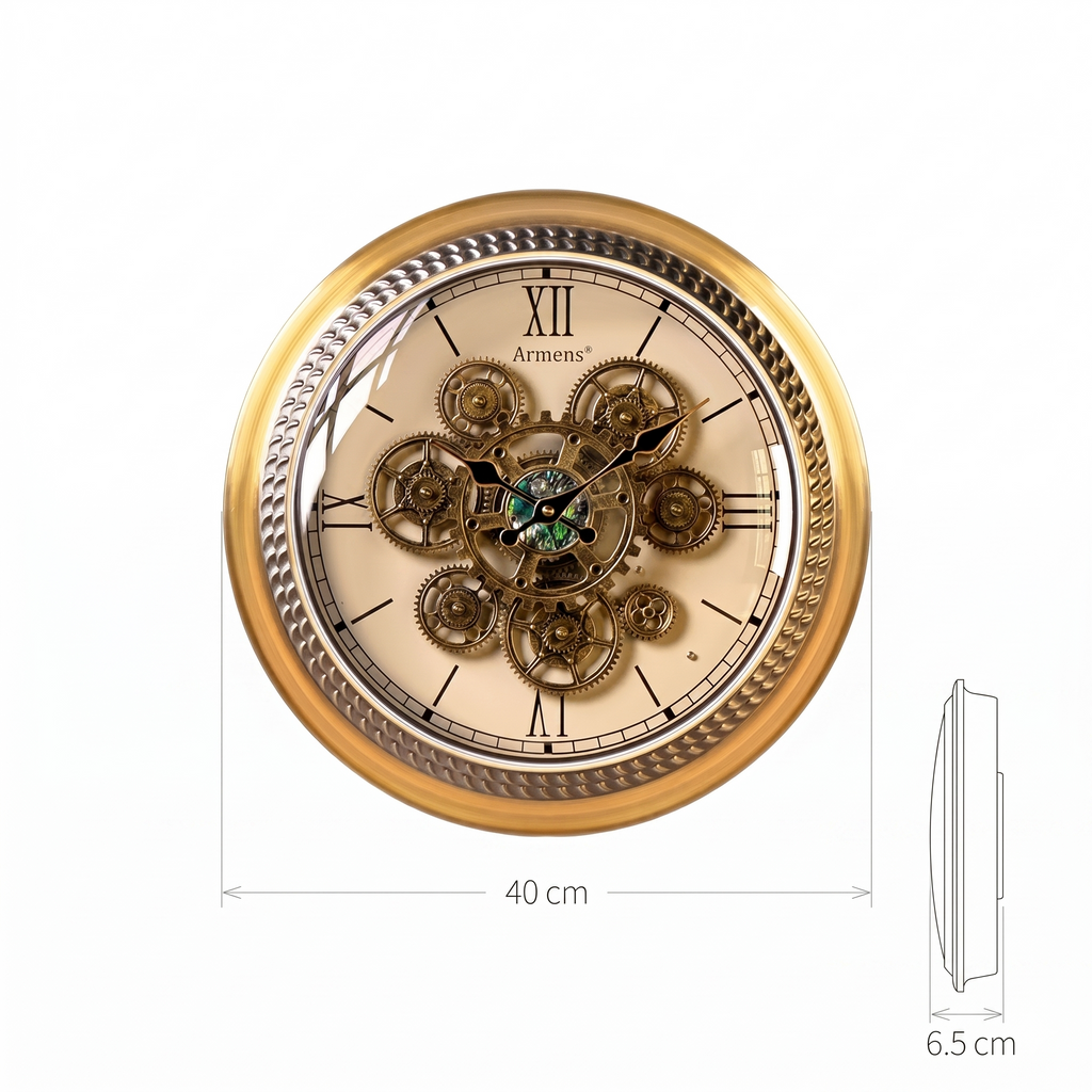 Horloge mécanique steampunk