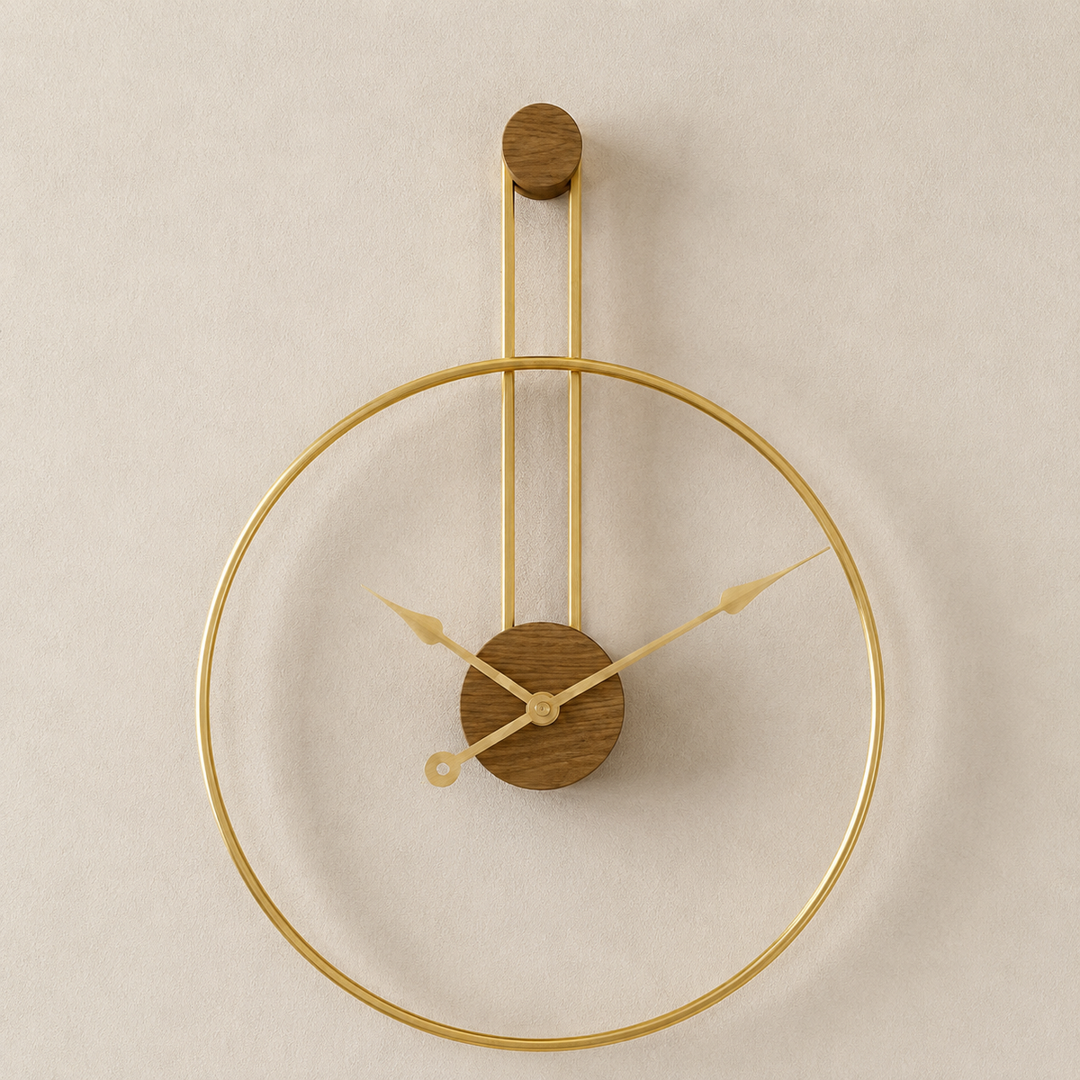 Horloge minimaliste géante