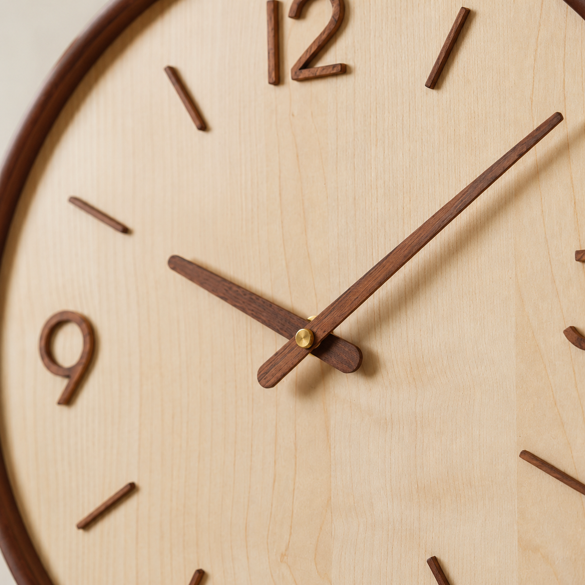 Horloge minimaliste japonais