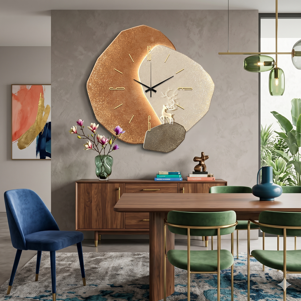 Horloge moderne led