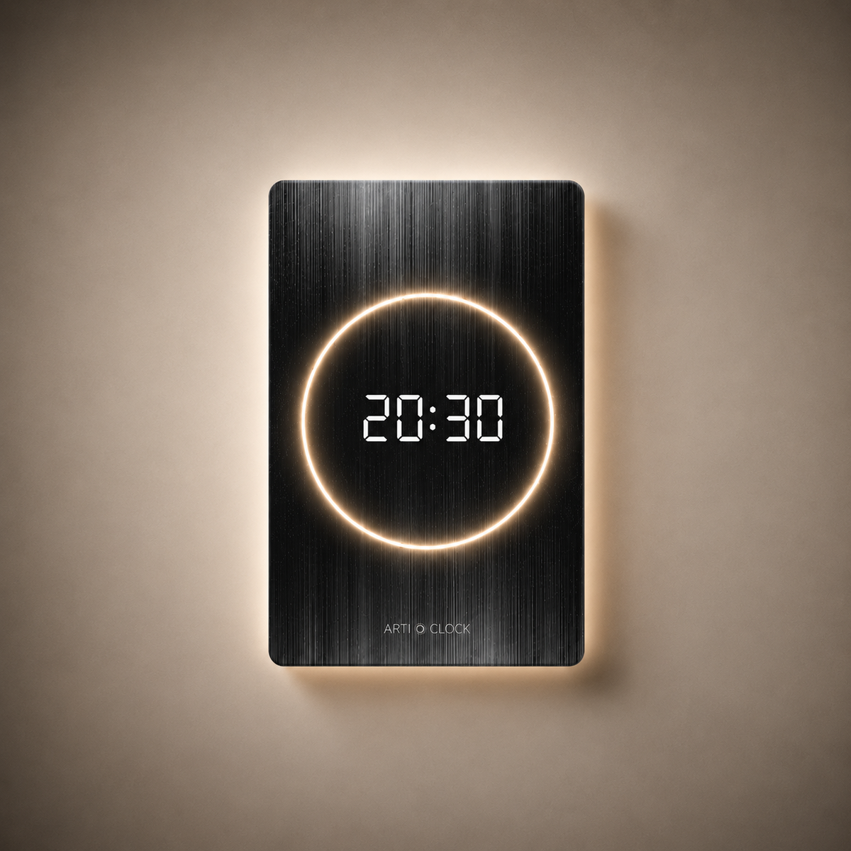 Horloge moderne numérique