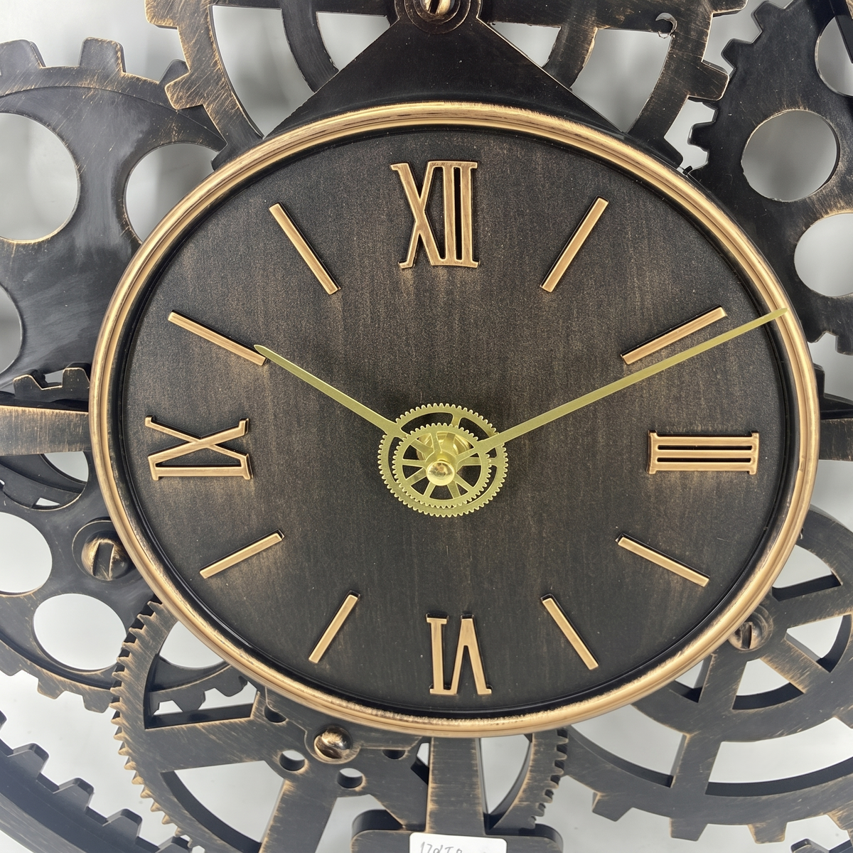 Horloge mosaïque steampunk