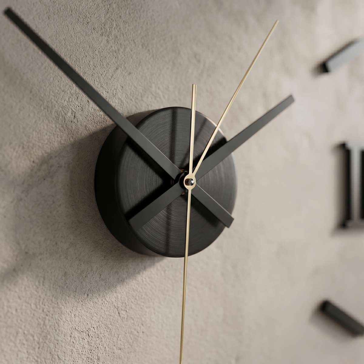Horloge murale 3d chiffre romain