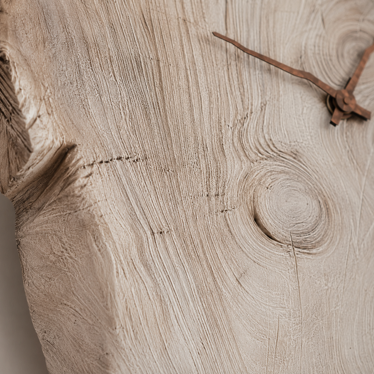 Horloge murale blanche design
