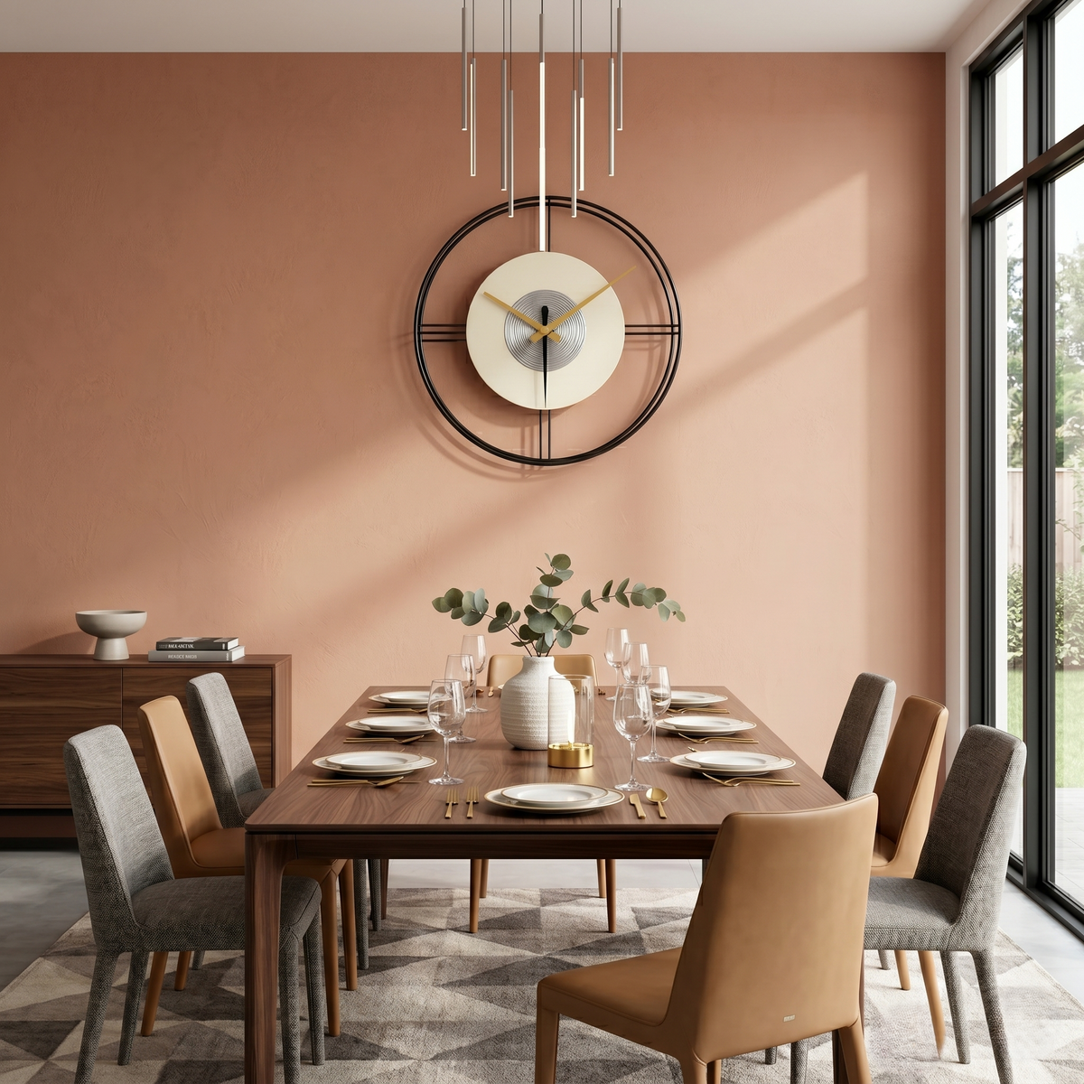 Horloge murale contemporaine design