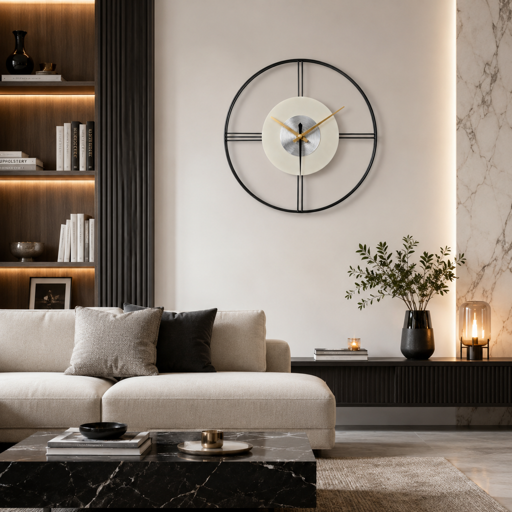 Horloge murale contemporaine design