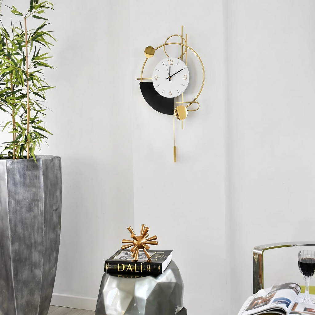 Horloge murale cuisine design
