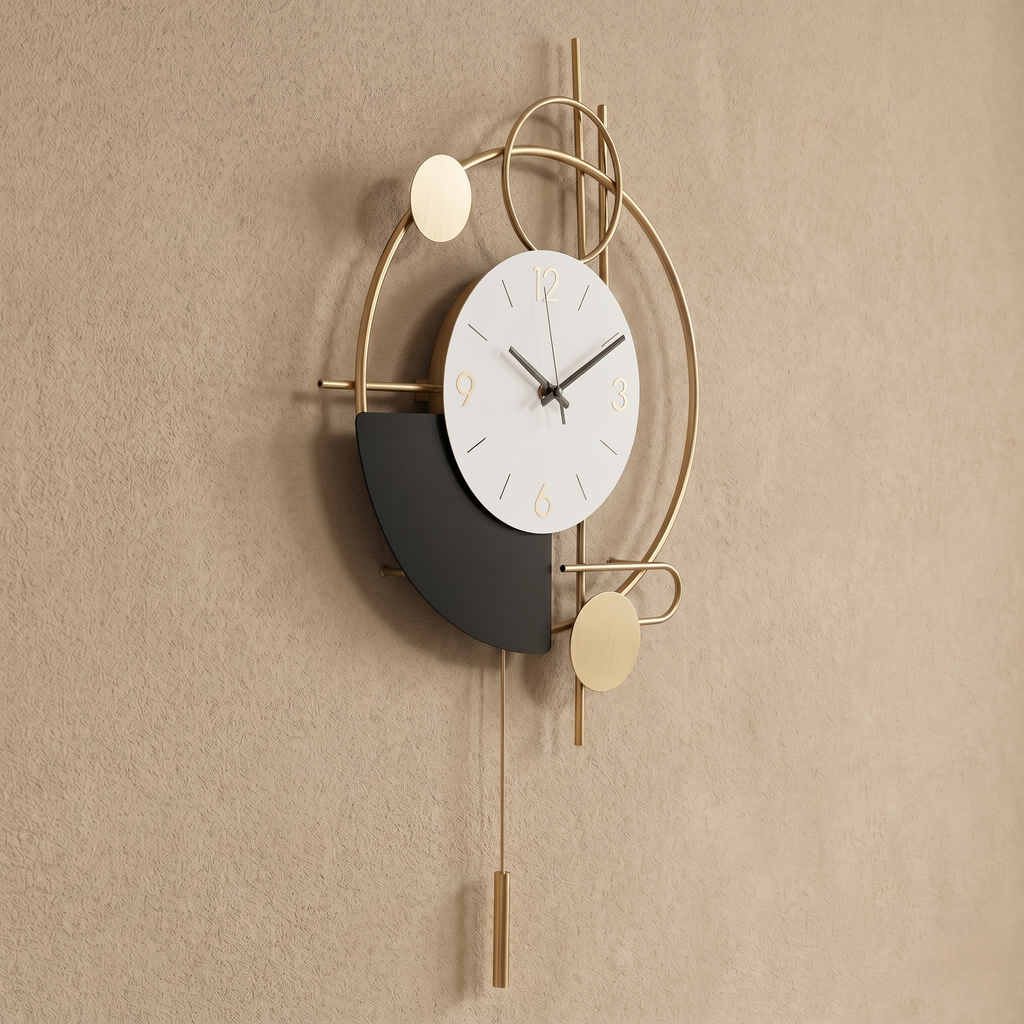 Horloge murale cuisine design