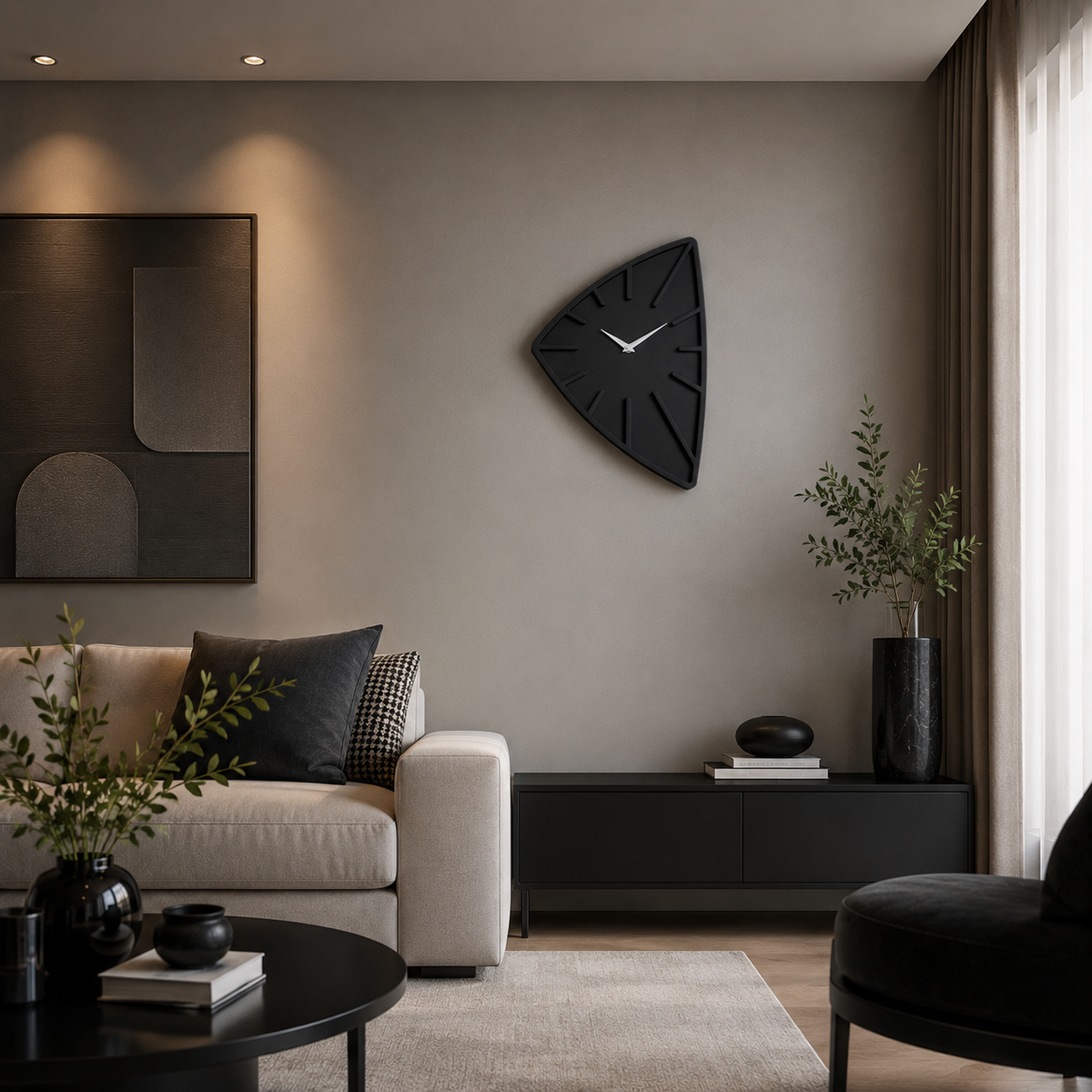 Horloge murale design 3d