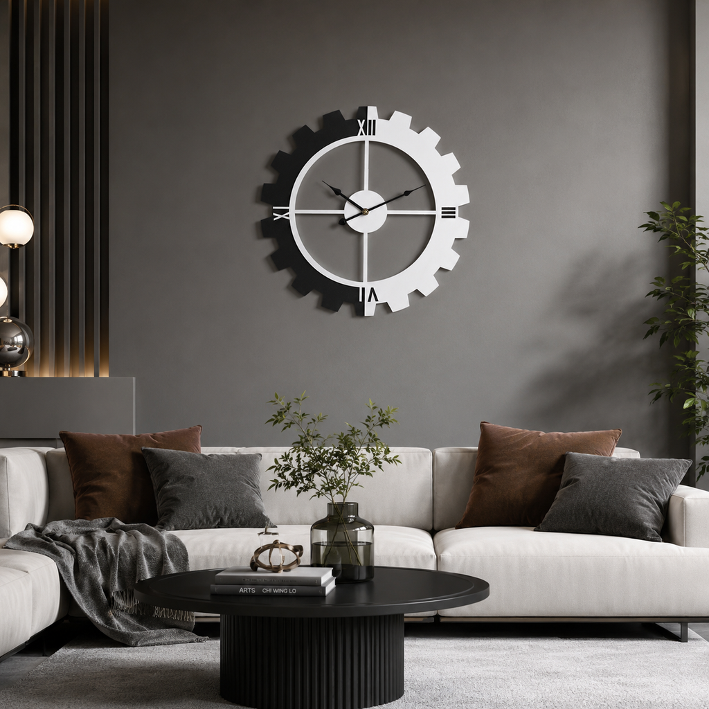 Horloge murale design 50 cm
