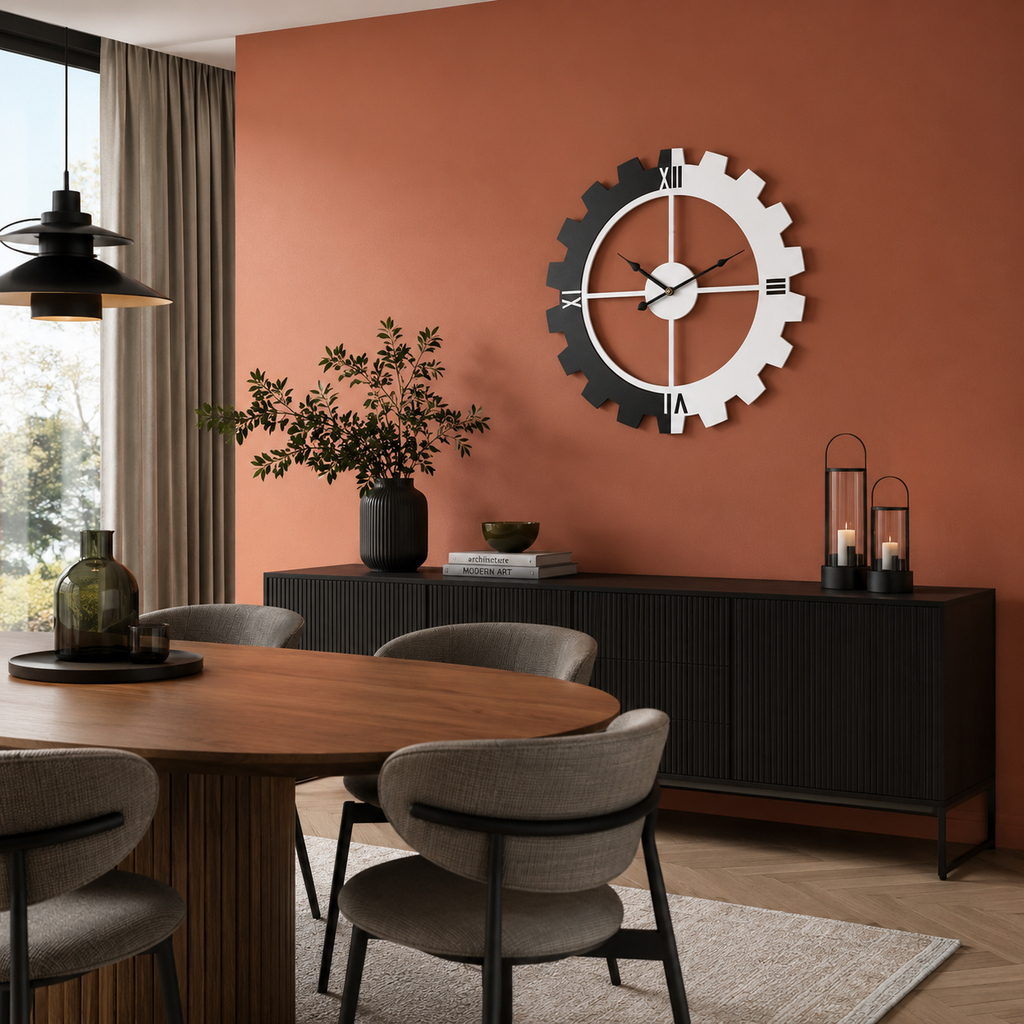 Horloge murale design 50 cm