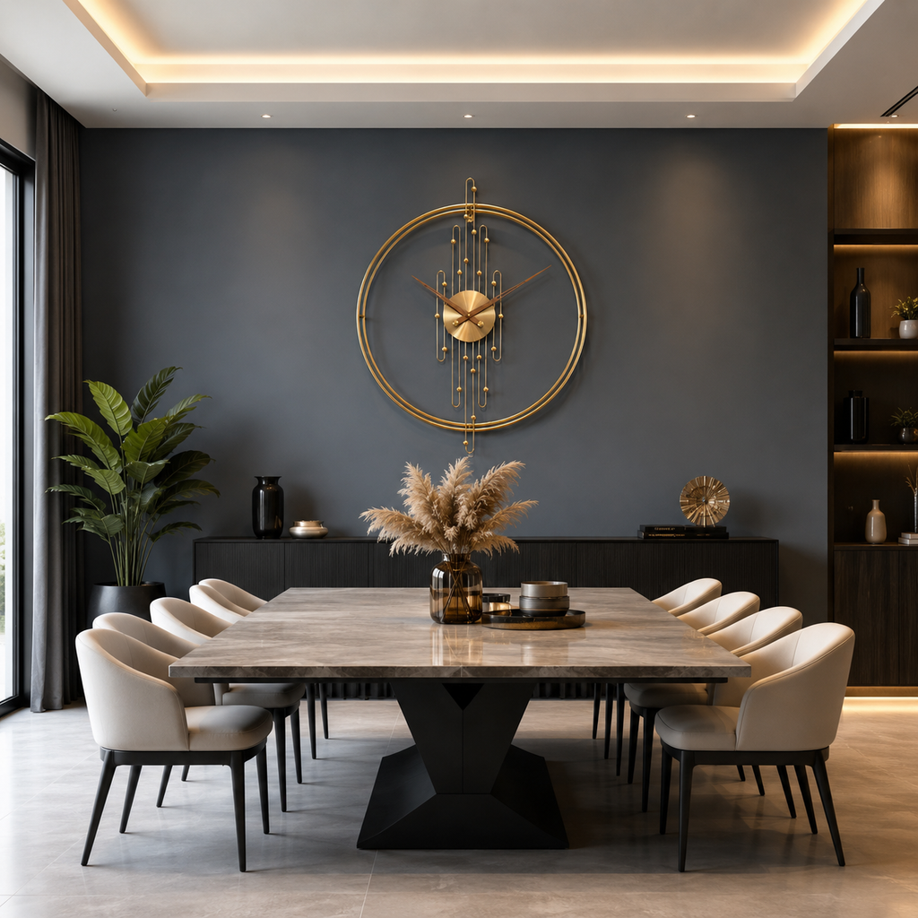 Horloge murale design 80 cm