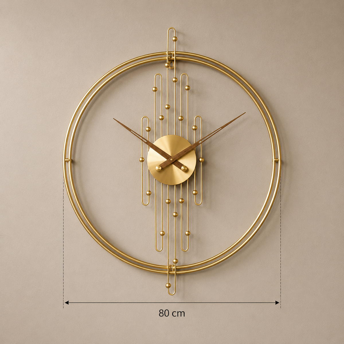 Horloge murale design 80 cm