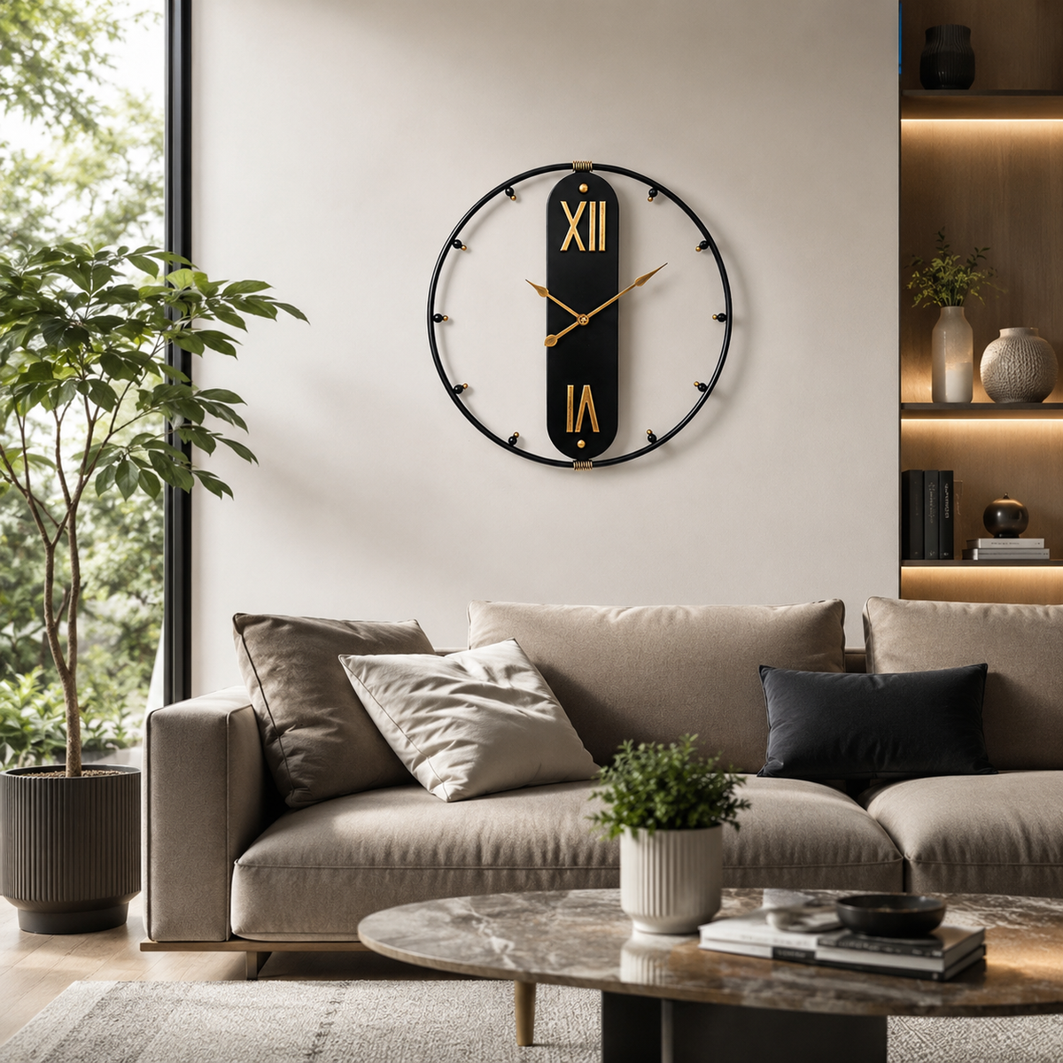 Horloge murale design moderne