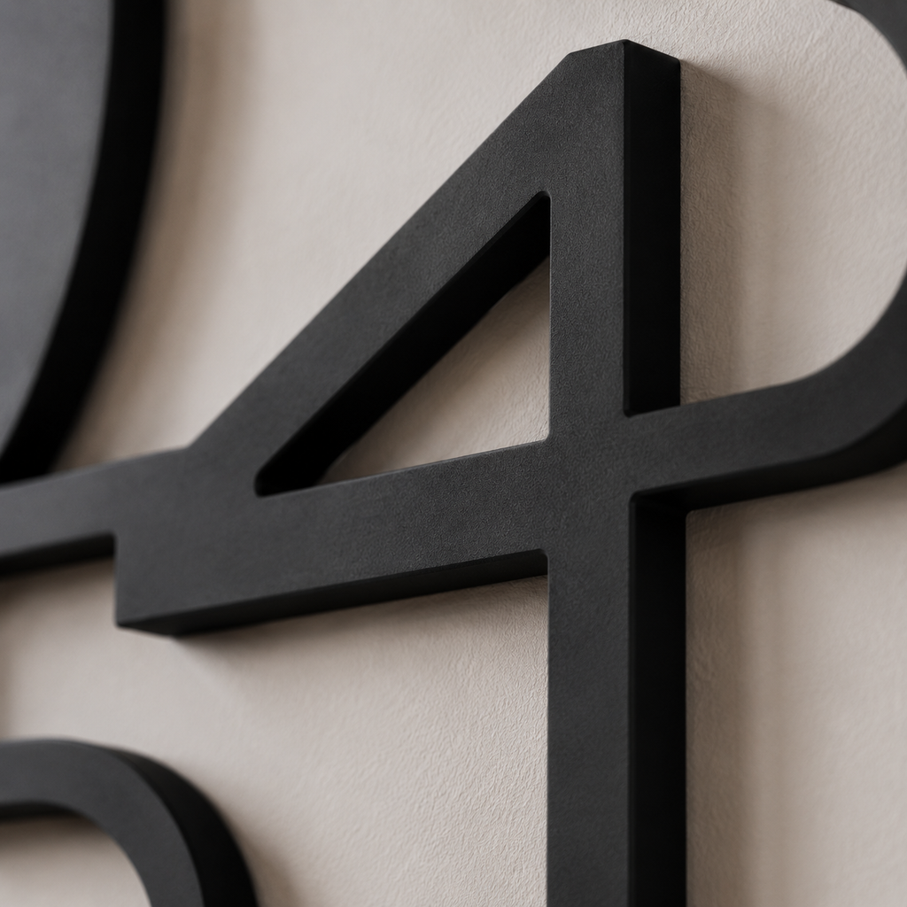 Horloge murale design nombres