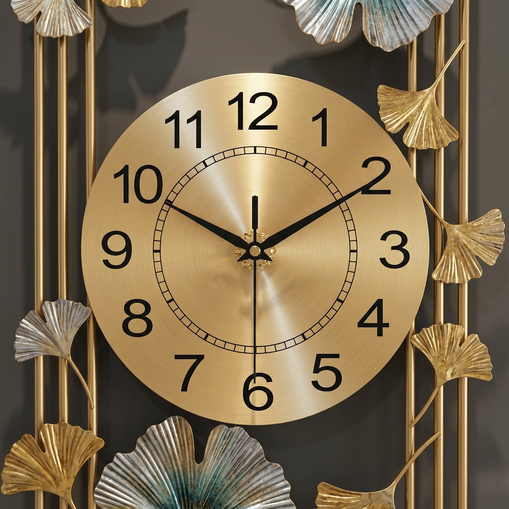 Horloge murale design pour salon
