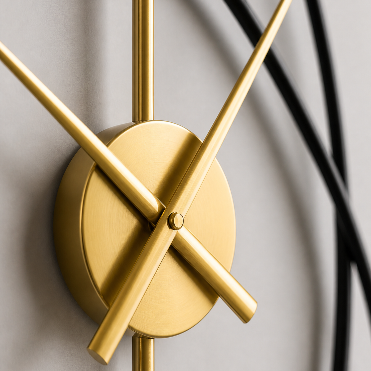 Grande horloge murale silencieuse