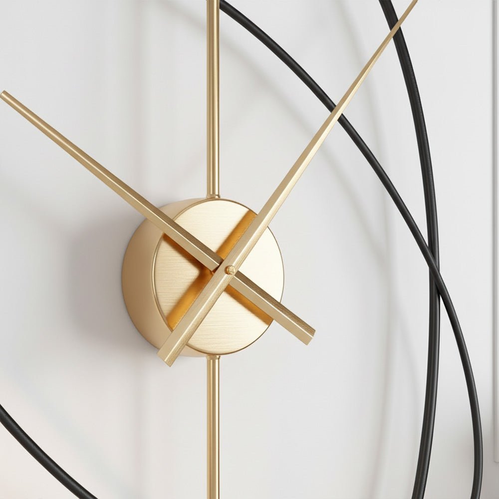 Grande horloge murale silencieuse