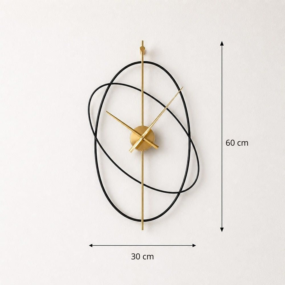 Grande horloge murale silencieuse