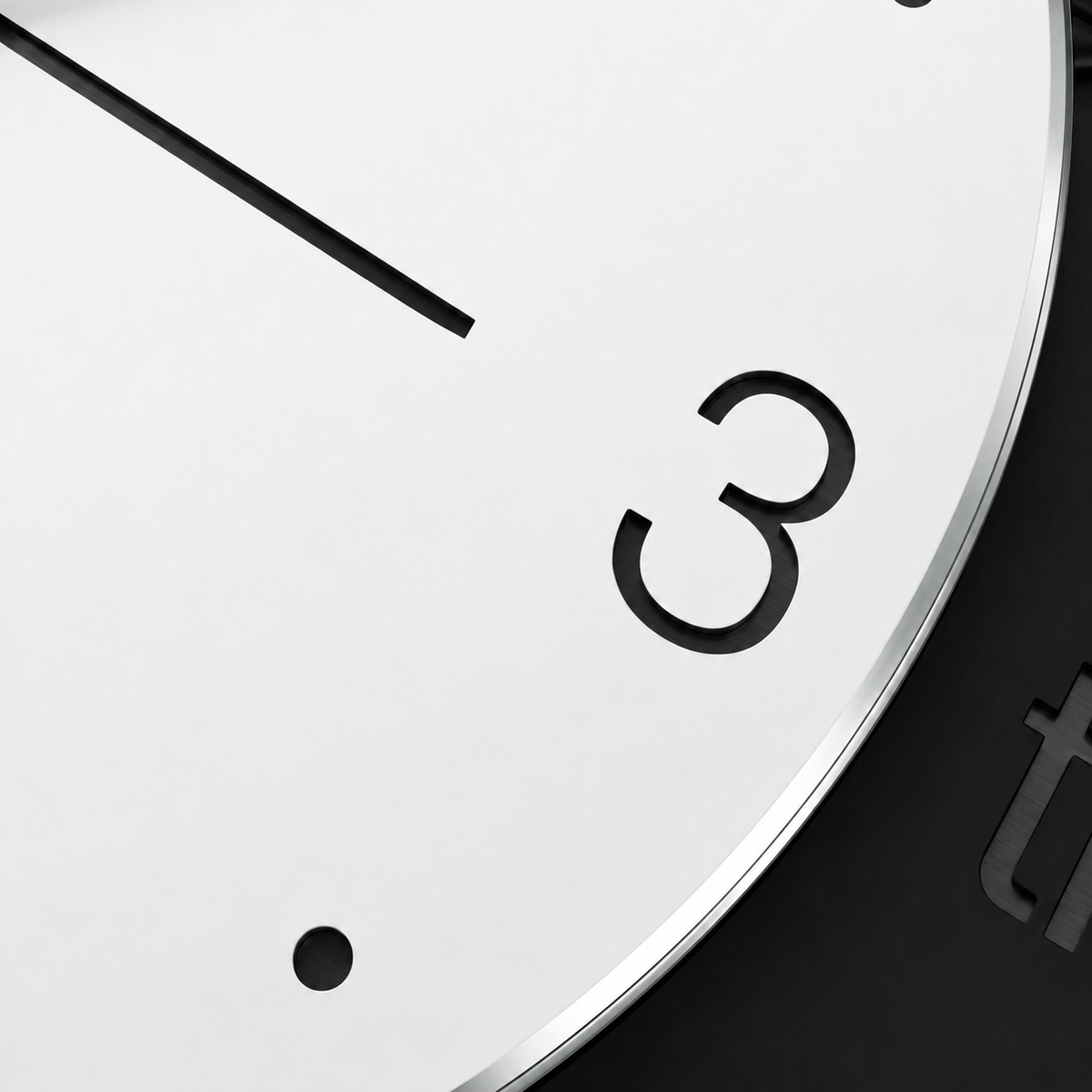 Horloge murale minimaliste moderne