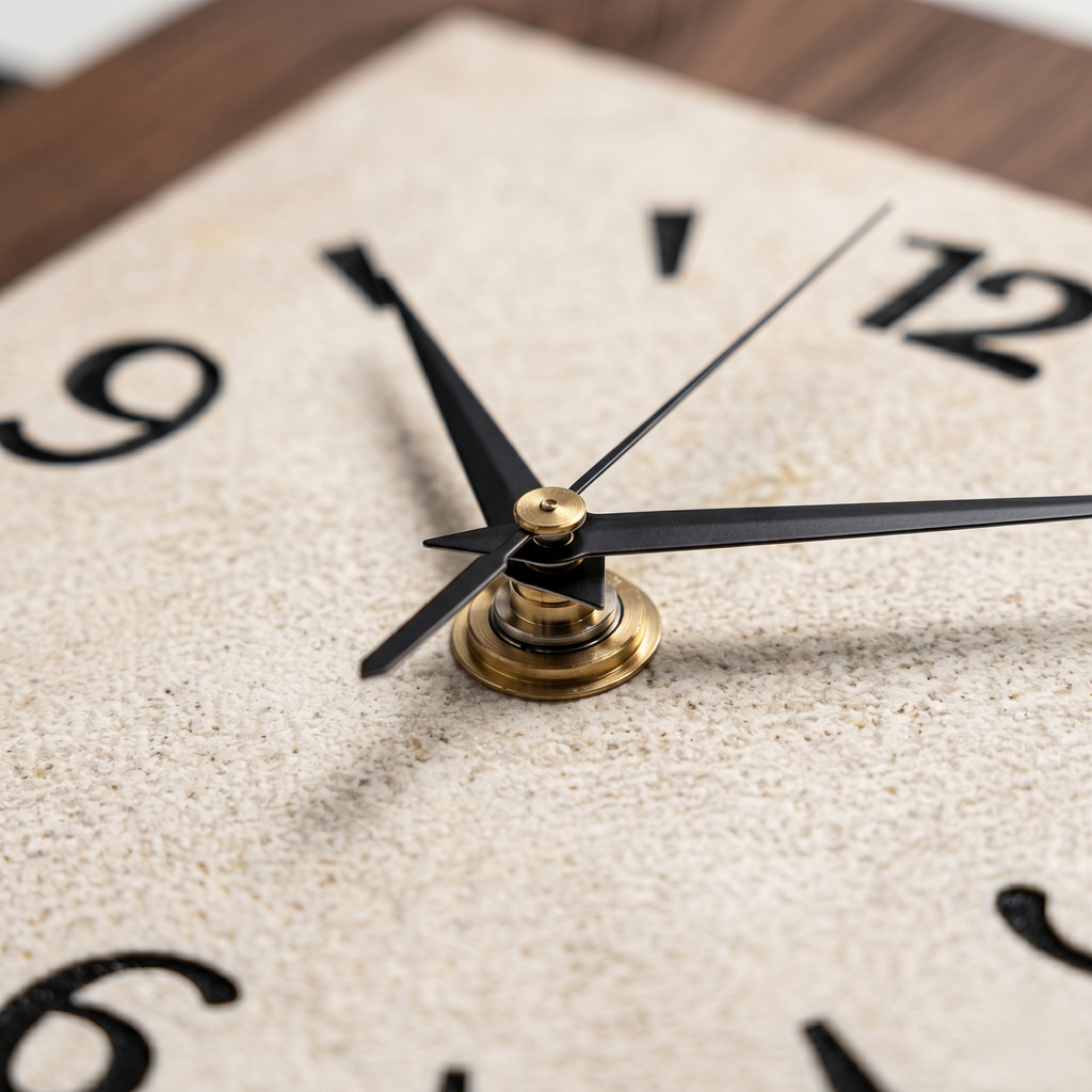 Horloge murale originale en bois