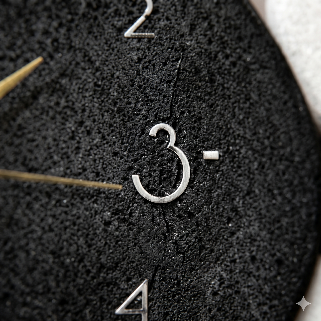 Horloge murale silencieuse moderne