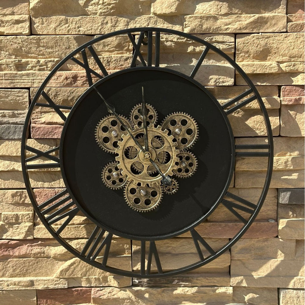 Horloge murale steampunk