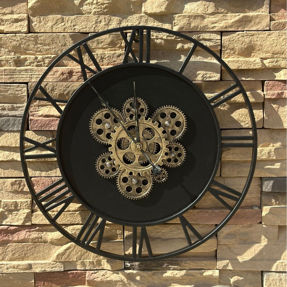Horloge murale steampunk