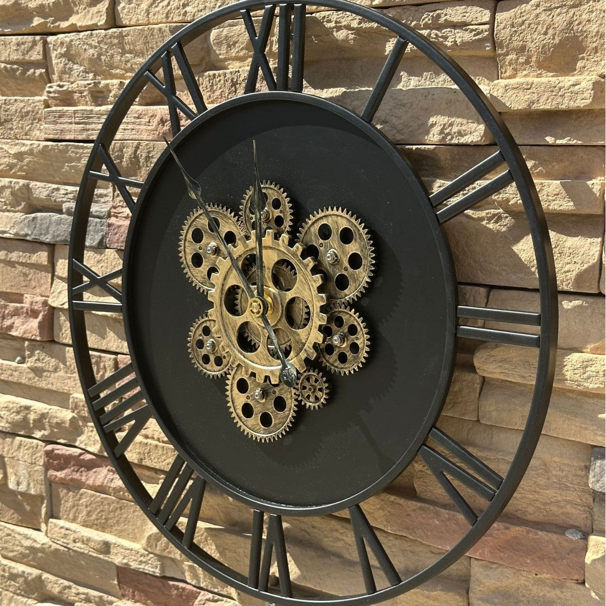Horloge murale steampunk