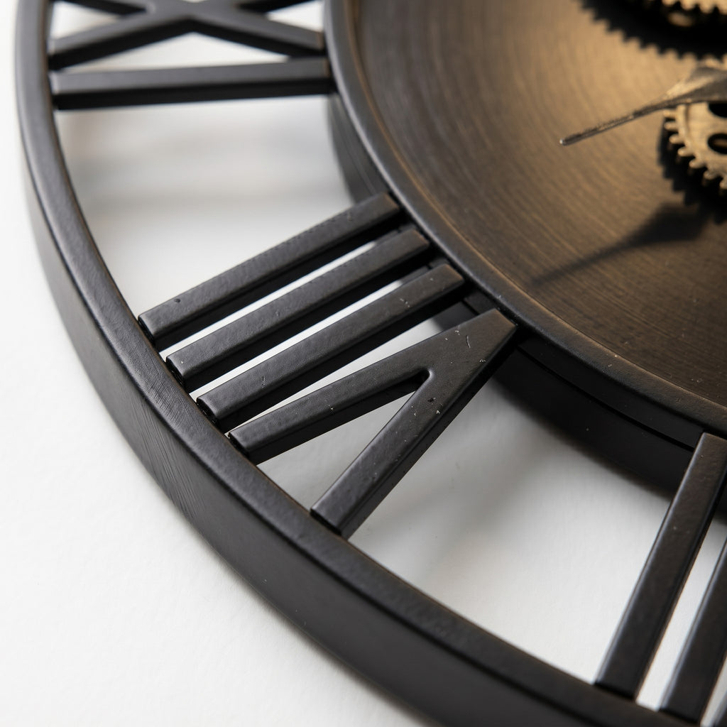 Horloge murale steampunk