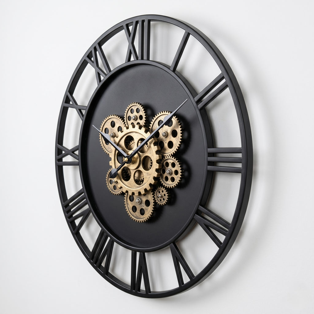 Horloge murale steampunk