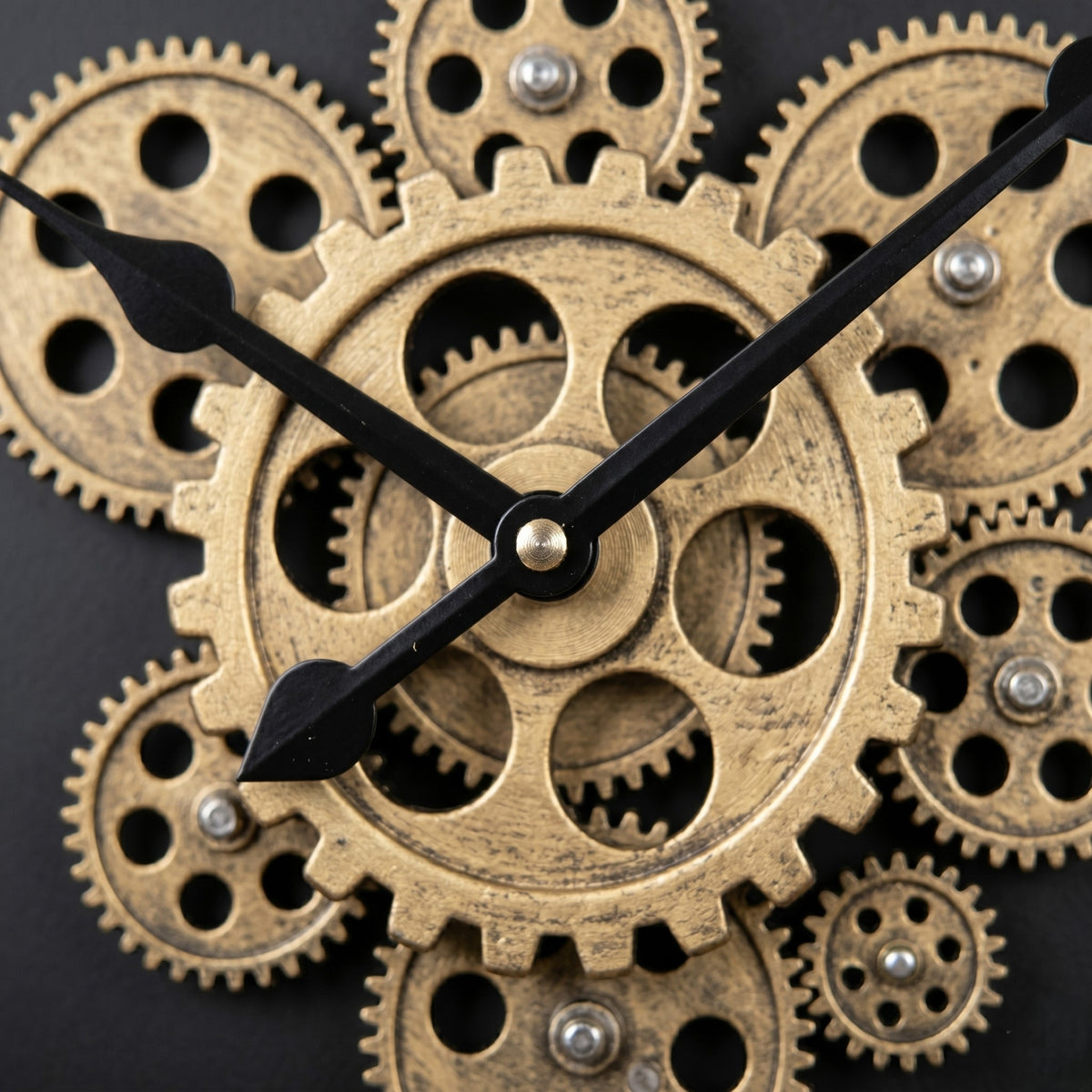 Horloge murale steampunk