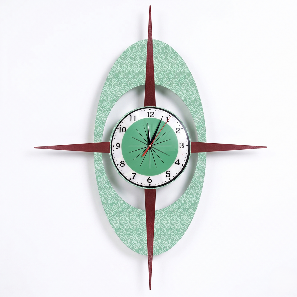 Horloge murale vintage année 70
