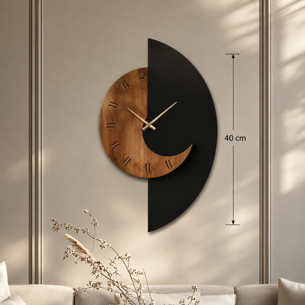Horloge murale scandinave
