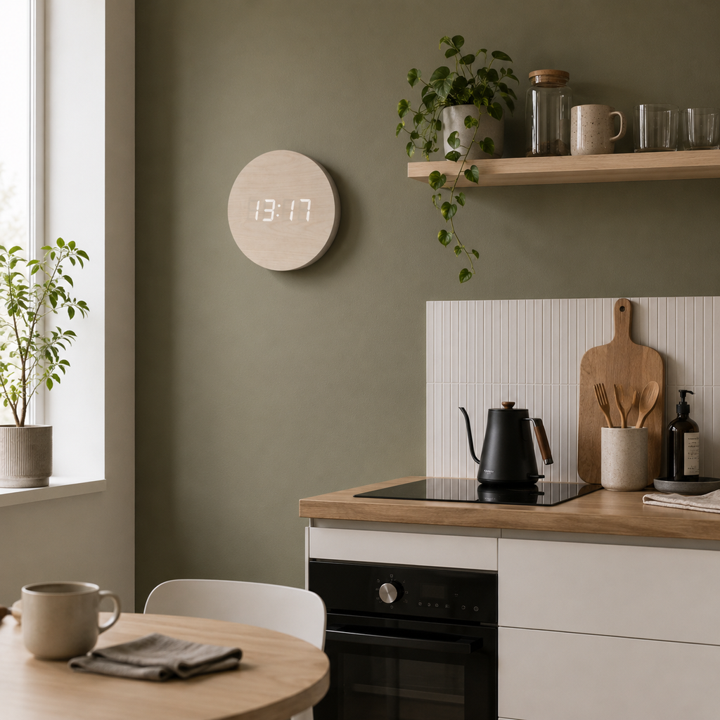 Horloge numérique led