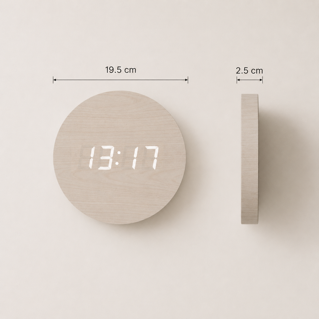 Horloge numérique led