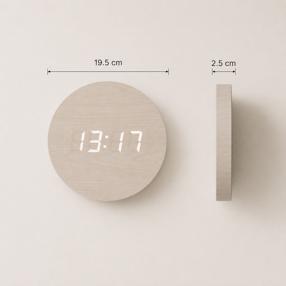 Horloge numérique led