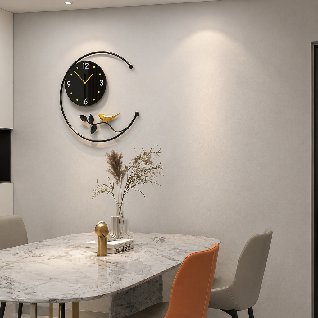 Horloge décorative salon