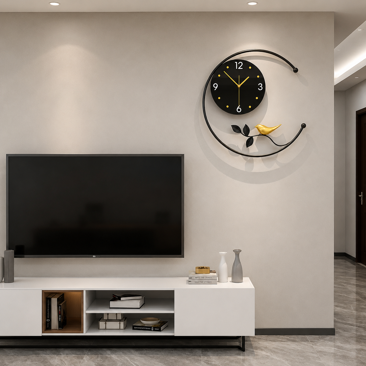 Horloge décorative salon