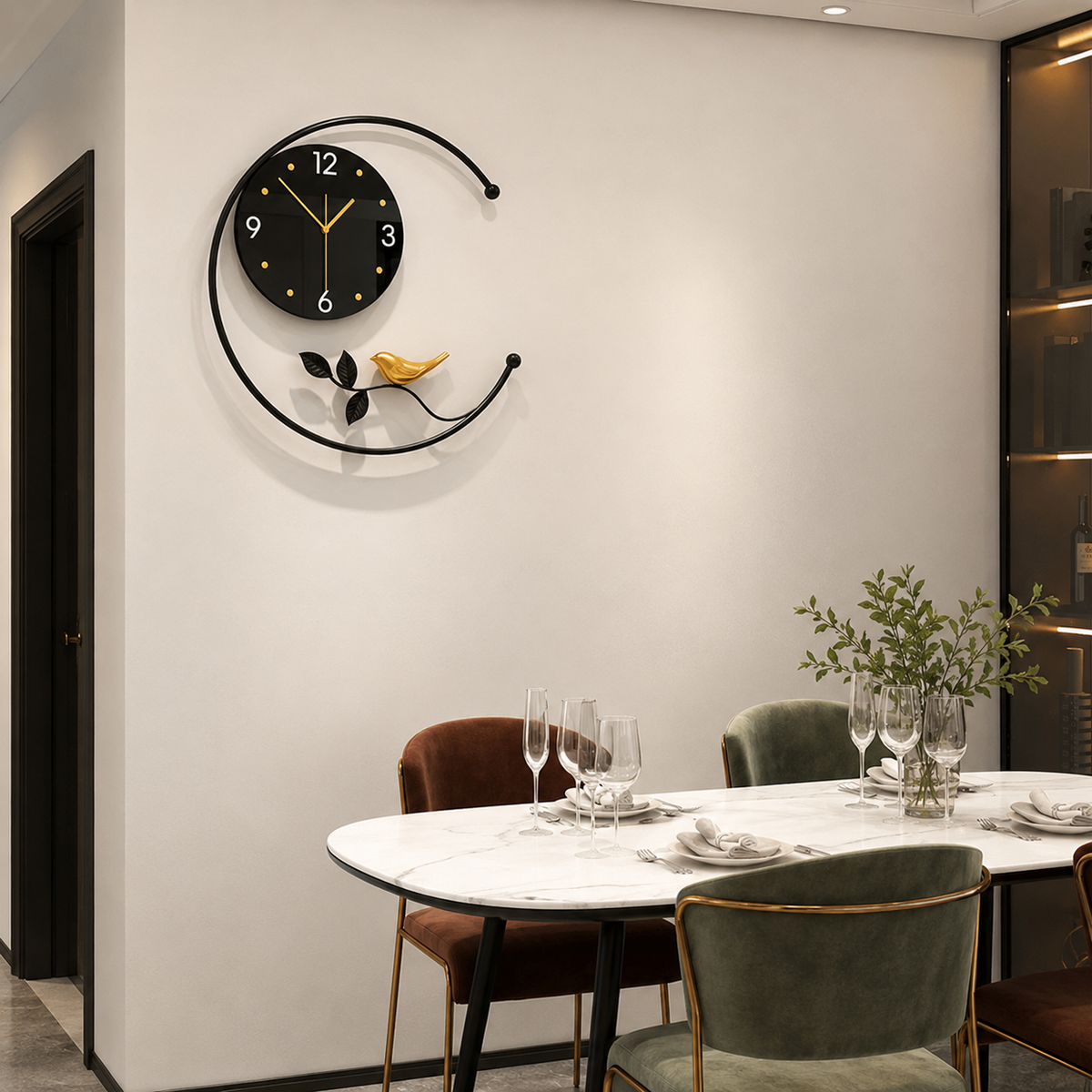 Horloge décorative salon
