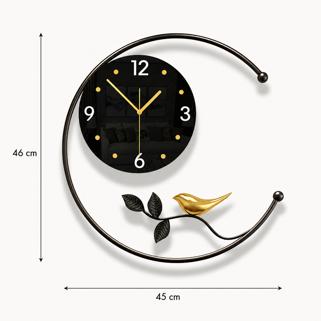 Horloge décorative salon
